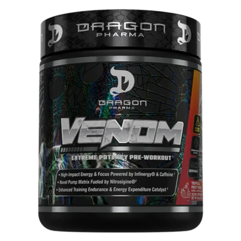 Venom dragon pharma pre entrenamiento envia suplementos