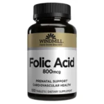 acido folico 800 mcg 100 tabs windmill envia suplementos