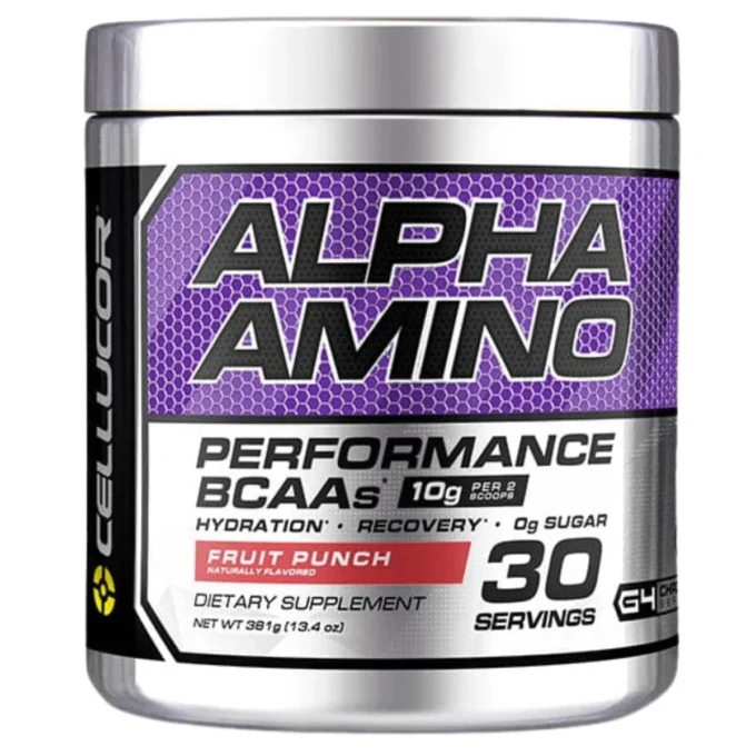alpha amino 30 serv ponche de frutas cellucor envia suplementos