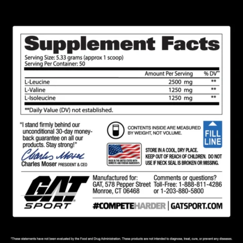 bcaa powder gat sport envia suplementos 2