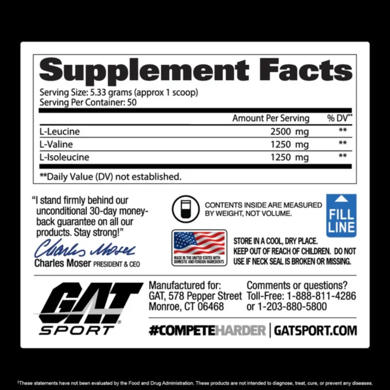 bcaa powder gat sport envia suplementos 2