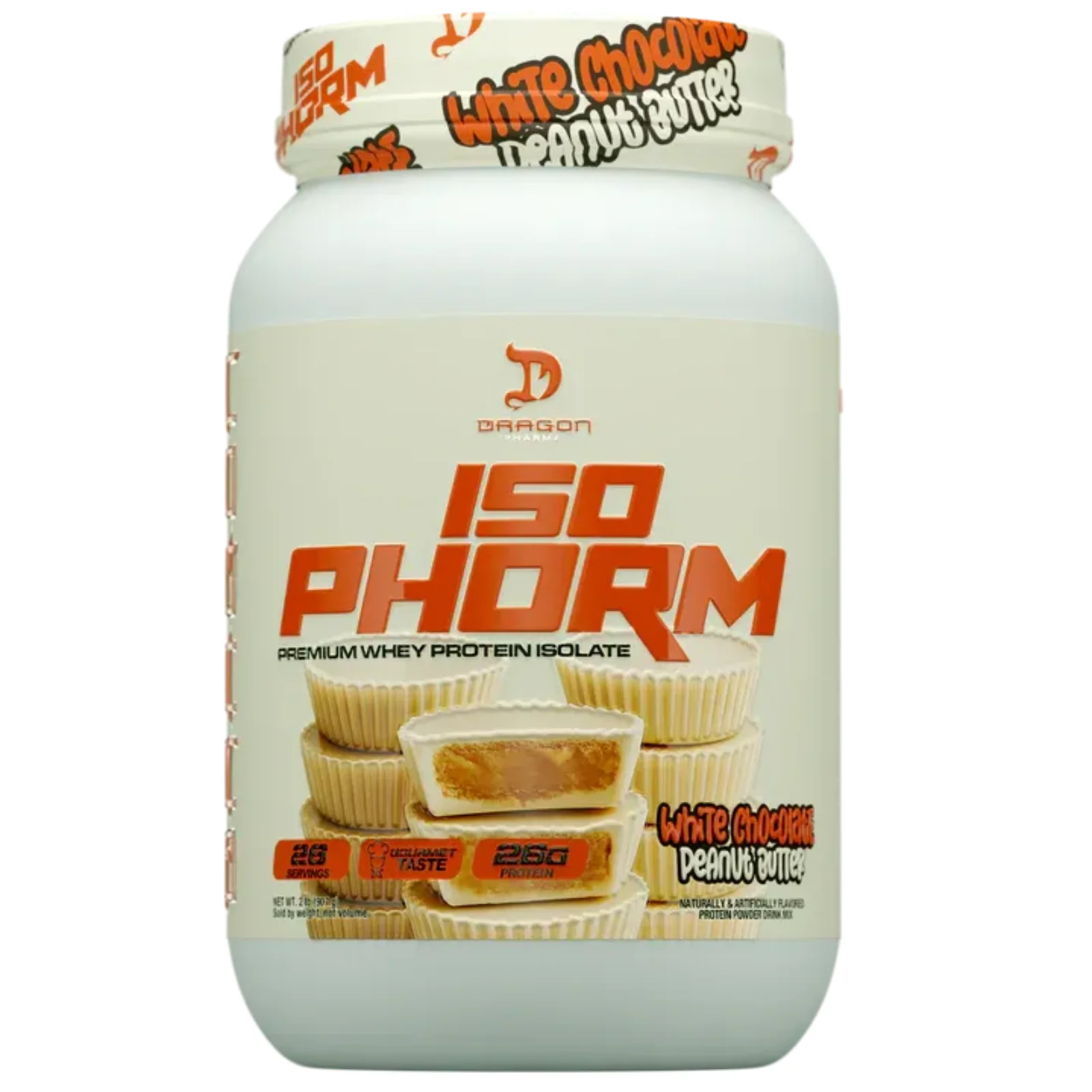 isophorm 2 lbs dragon pharma envia suplementos white chocolate peanut butter