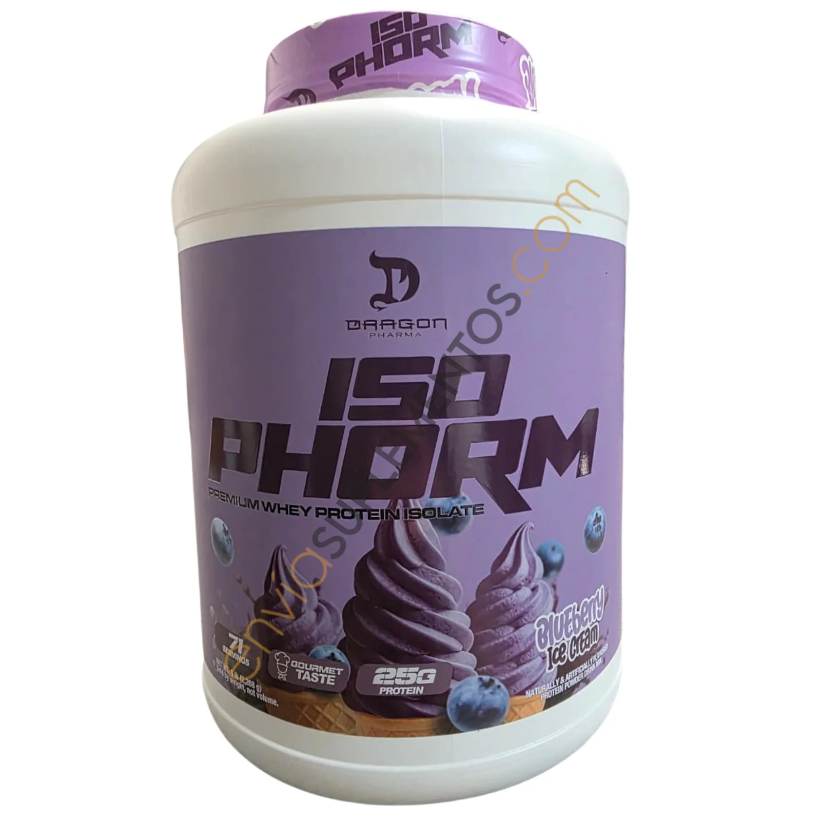 isophorm 5 lbs dragon pharma blueberry ice cream envia suplementos
