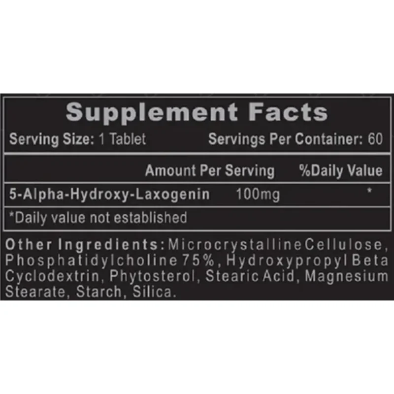 laxogenin 100 laxogenina hi tech envia suplementos sf