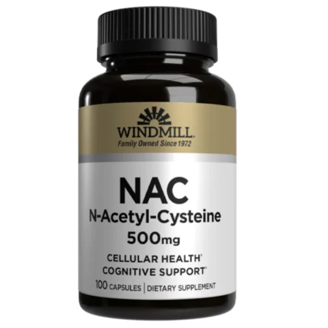 nac acetilsistenia 500 mg 100 caps windmill envia suplementos