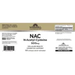 nac acetilsistenia 500 mg 100 caps windmill envia suplementos sf