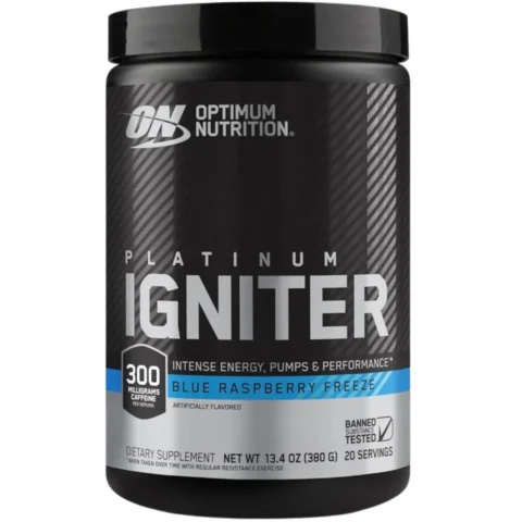 platinum igniter optimum nutrition envia suplementos