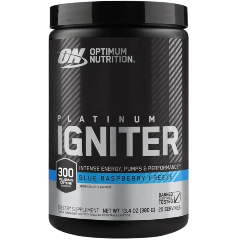platinum igniter optimum nutrition envia suplementos