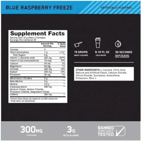 platinum igniter optimum nutrition envia suplementos sf