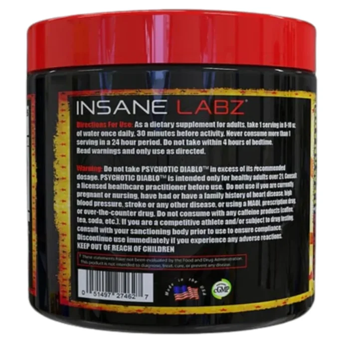 psychotic diablo 60 serv insane labz envia suplementos sf 1