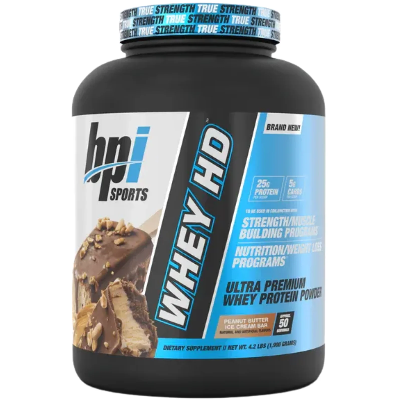 whey hd peanut butter ice cream bpi sports envia suplementos