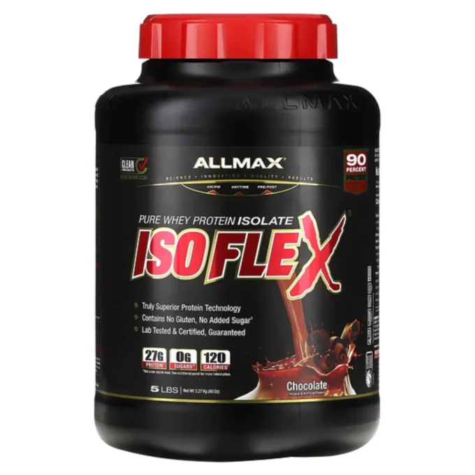 isoflex 5 lbs allmax nutrition envia suplementos