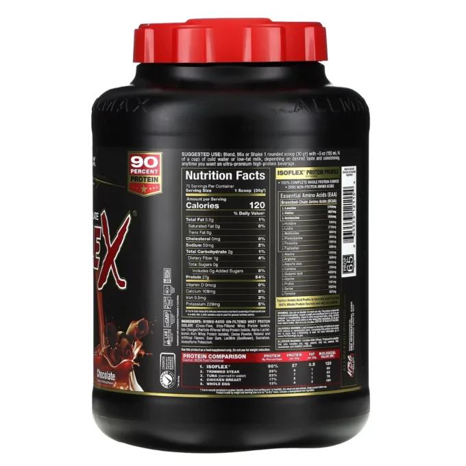 isoflex 5 lbs allmax nutrition envia suplementos sf