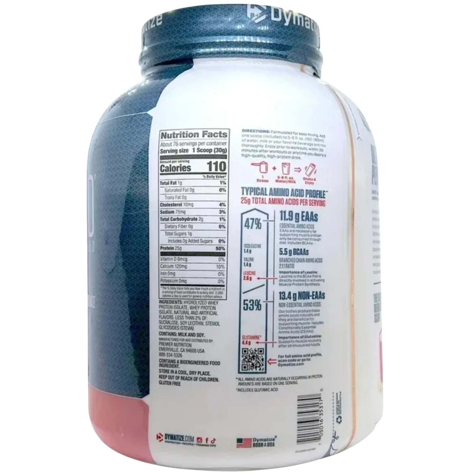 iso 100 5 lbs dymatize envia suplementos sf