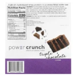 power crunch triple chocolate envia suplementos sf 1
