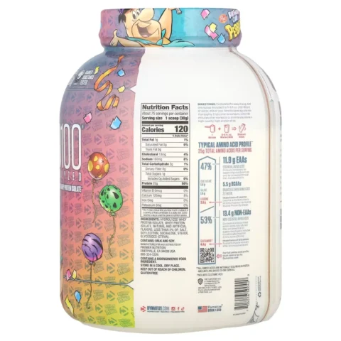 Iso 100 5 lbs dymatize Birthday cake pebbles sf
