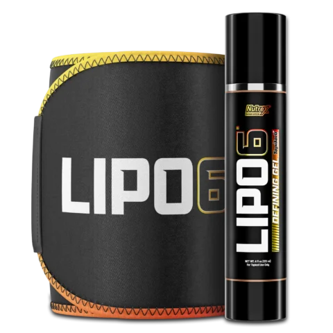 Lipo 6 defining gel + Faja nutrex research envia suplementos