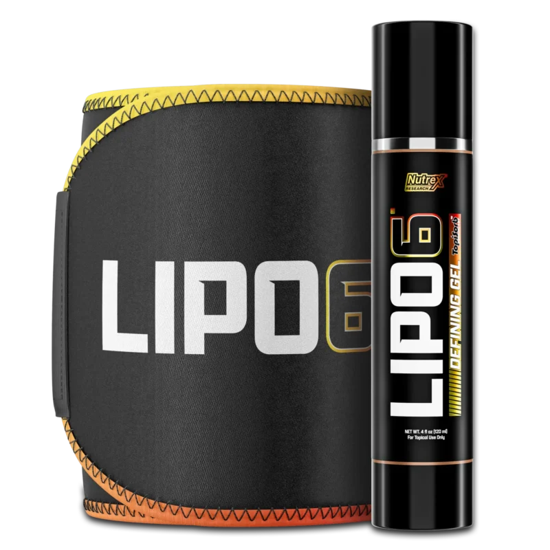 Lipo 6 defining gel + Faja nutrex research envia suplementos