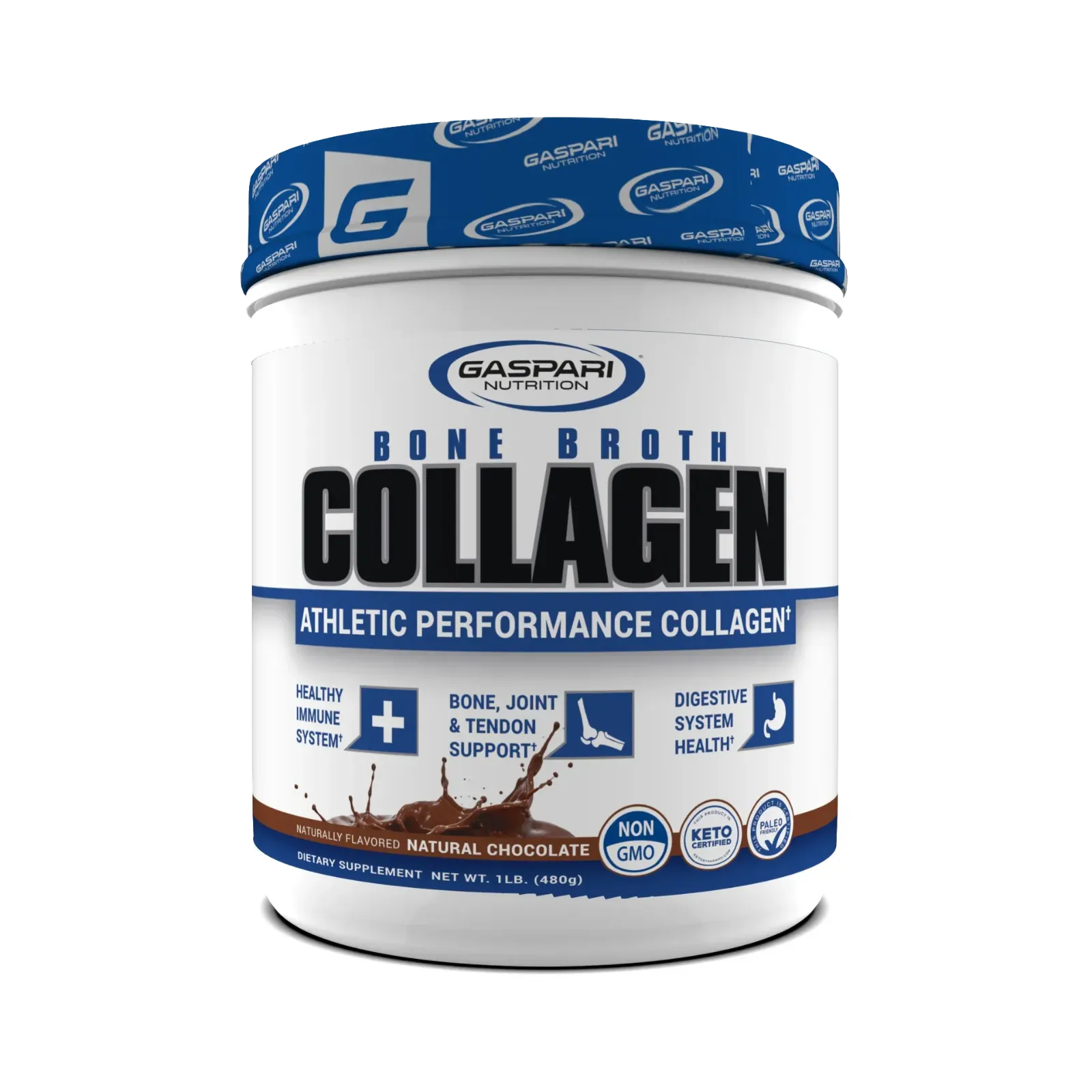 bone broth colageno gaspari nutrition chocolate envia suplementos