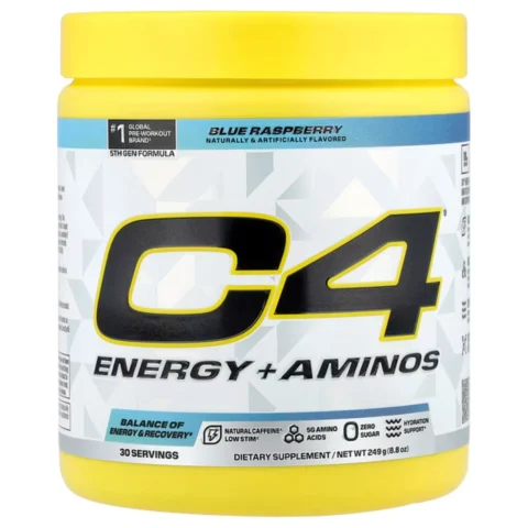 c4 + Amino Cellucor envia suplementos mora azul