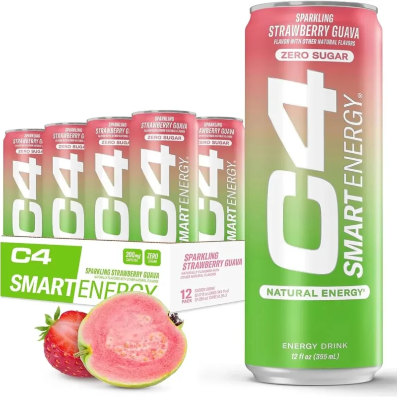 c4 smart energy strawberry guava cellucor