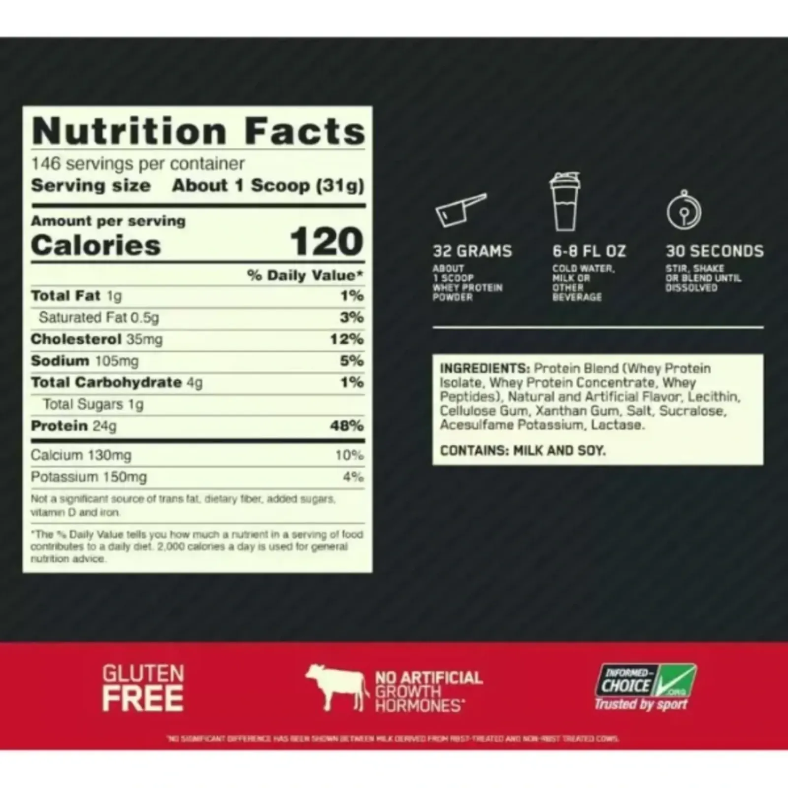 gold standard 10 lbs chocolate optimum nutrition envia suplementos sf