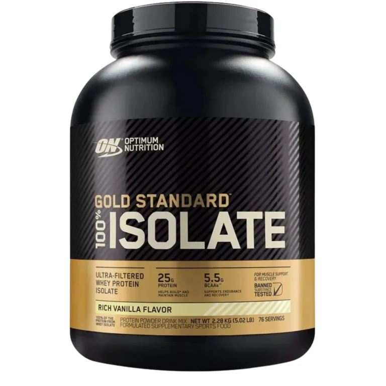 gold standard 100% whey isolate 5 lbs vainilla envia suplementos