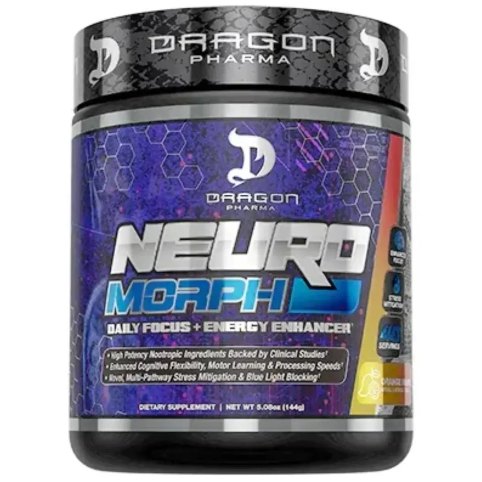 neuromorph naranja dragon pharma envia suplementos naranja