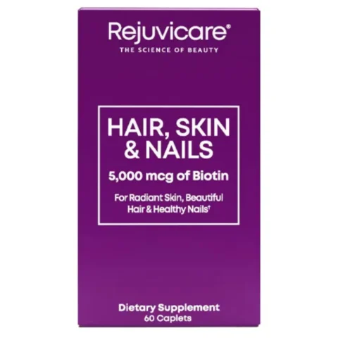 rejuvicare hair skin & nail 60 caps winmill 5000 mcg biotina envia suplementos (1)