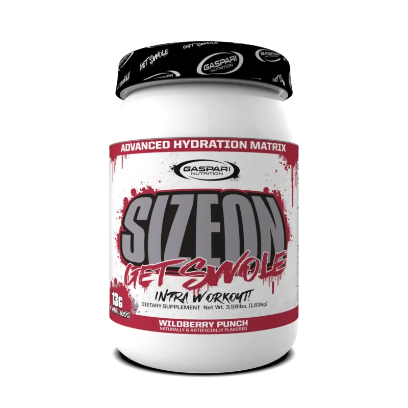 size on gaspari nutrition wildberry punch envia suplementos