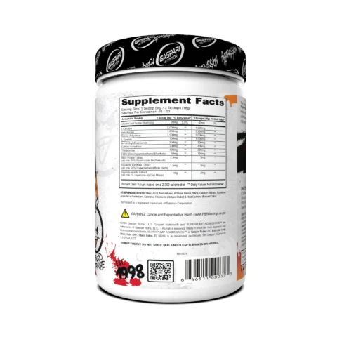 superpump aggresion envia suplementos naranja sf