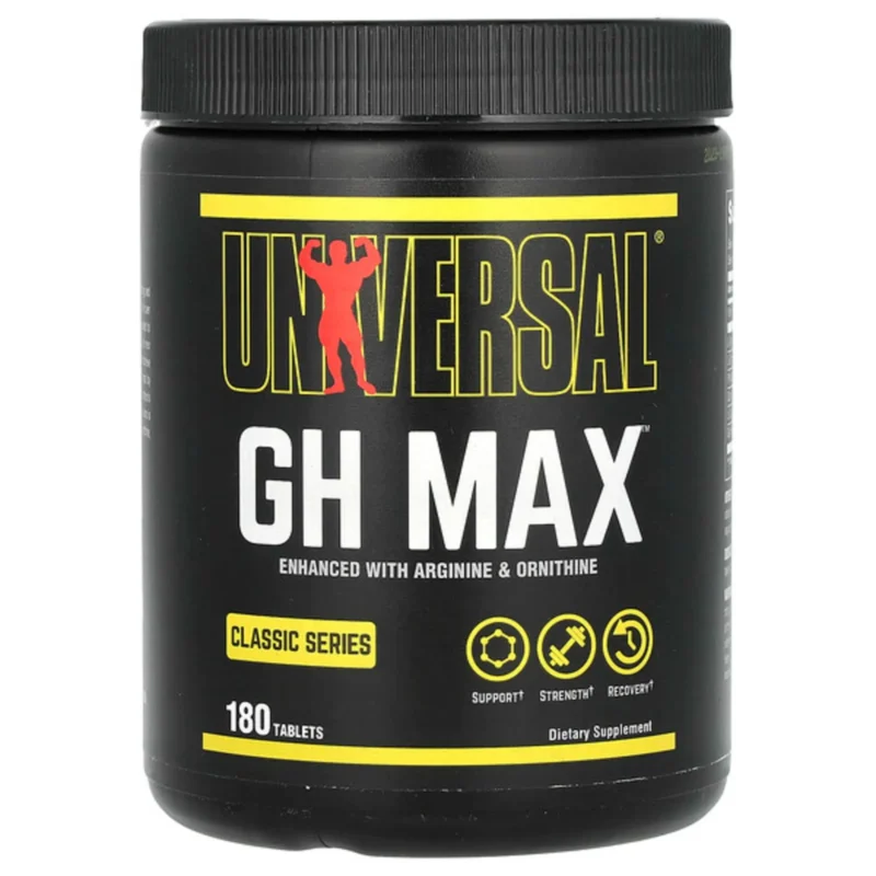gh max universal nutrition envia suplementos