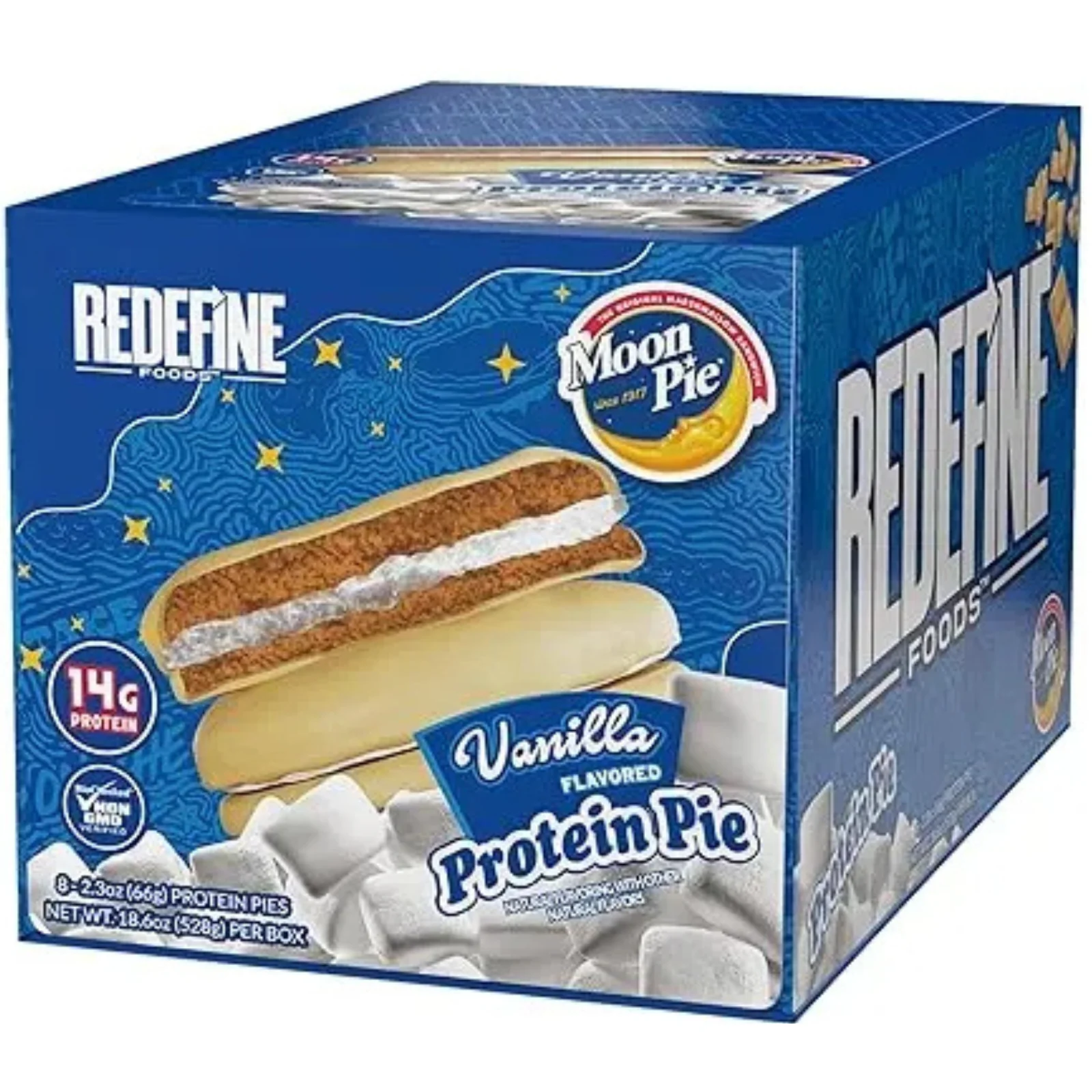 moon pie protein redefine foods envia suplementos vainilla