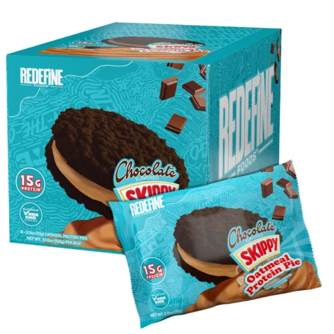 Oatmeal Protein Pies barras de proteína sabor Skippy