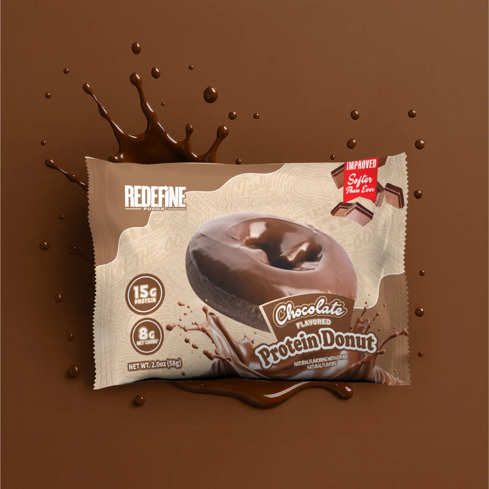 protein donut redefinde foods envia suplementos donas de proteina sabor chocolate 1