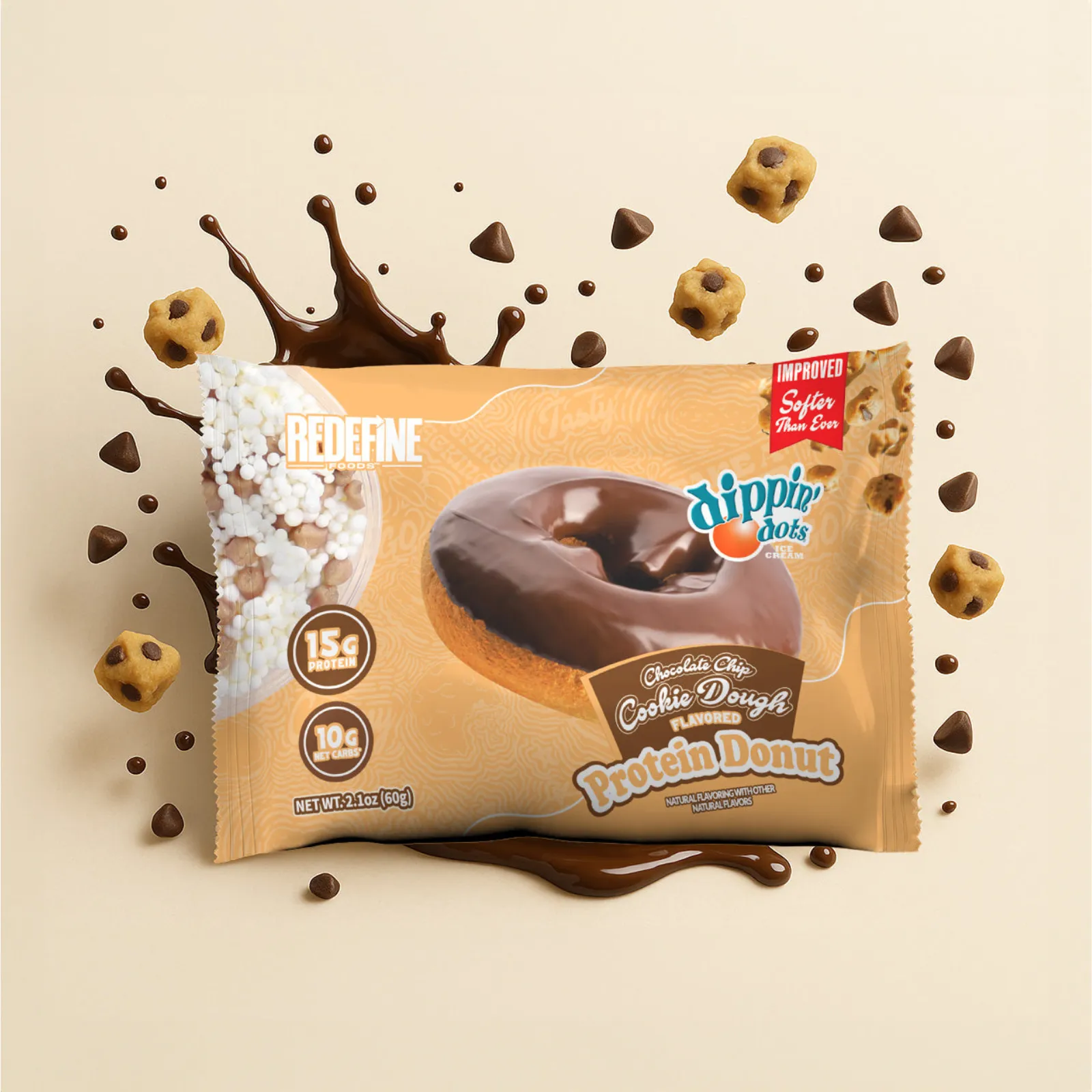 protein donut redefinde foods envia suplementos donas de proteina sabor galleta 1