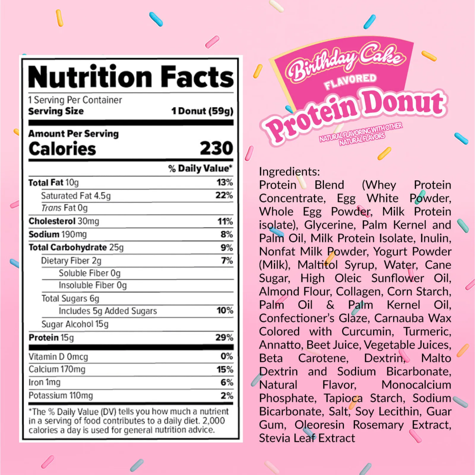 protein donut redefinde foods envia suplementos donas de proteina sabor pastel de cumpleaños sf