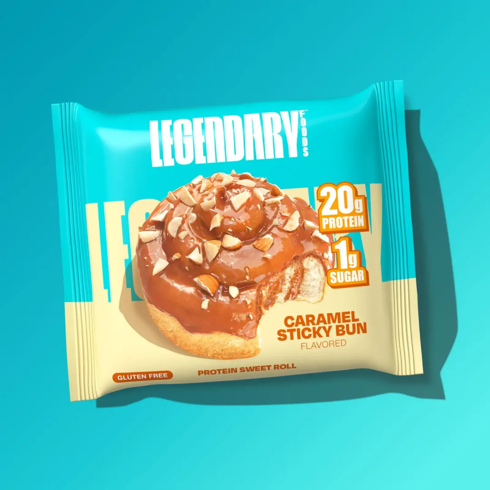 sweet rolls legendary foods envia suplementos caramel sticky bun