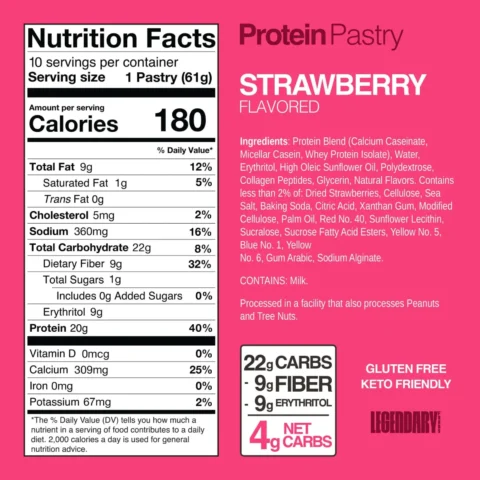 tasty pastry legendary envia suplementos strawberry1