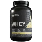 whey gourmet Series optimum nutrition envia suplementos vainilla