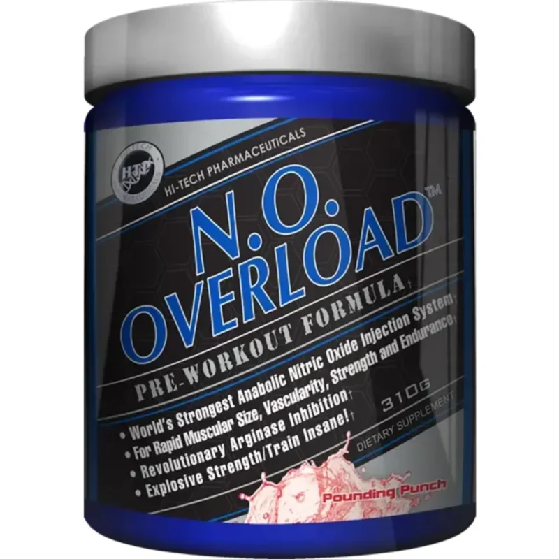 N.O. Overload hi tech pharmaceuticals envia suplementos