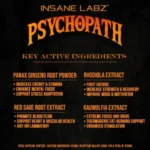 Psychopath insane labz envia suplementos sf sf