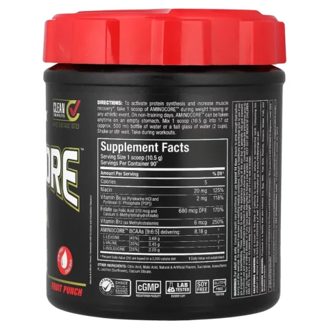 aminocore bcaa ponche de frutas allmax nutrition envia suplementos sf