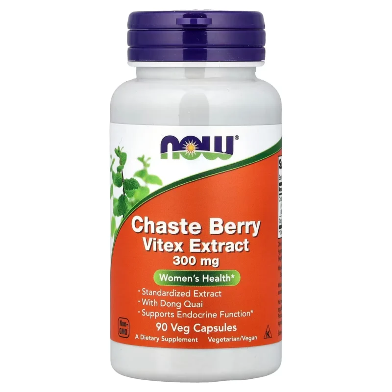 chaste berry vitex sausgatillo now foods envia suplementos