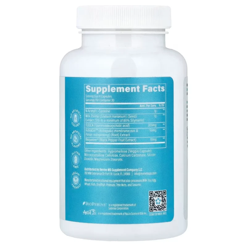 liver 120 caps revive envia suplementos sf