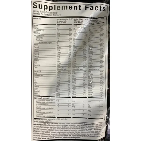 mass tech extreme 2000 12 lbs envia suplementos sf