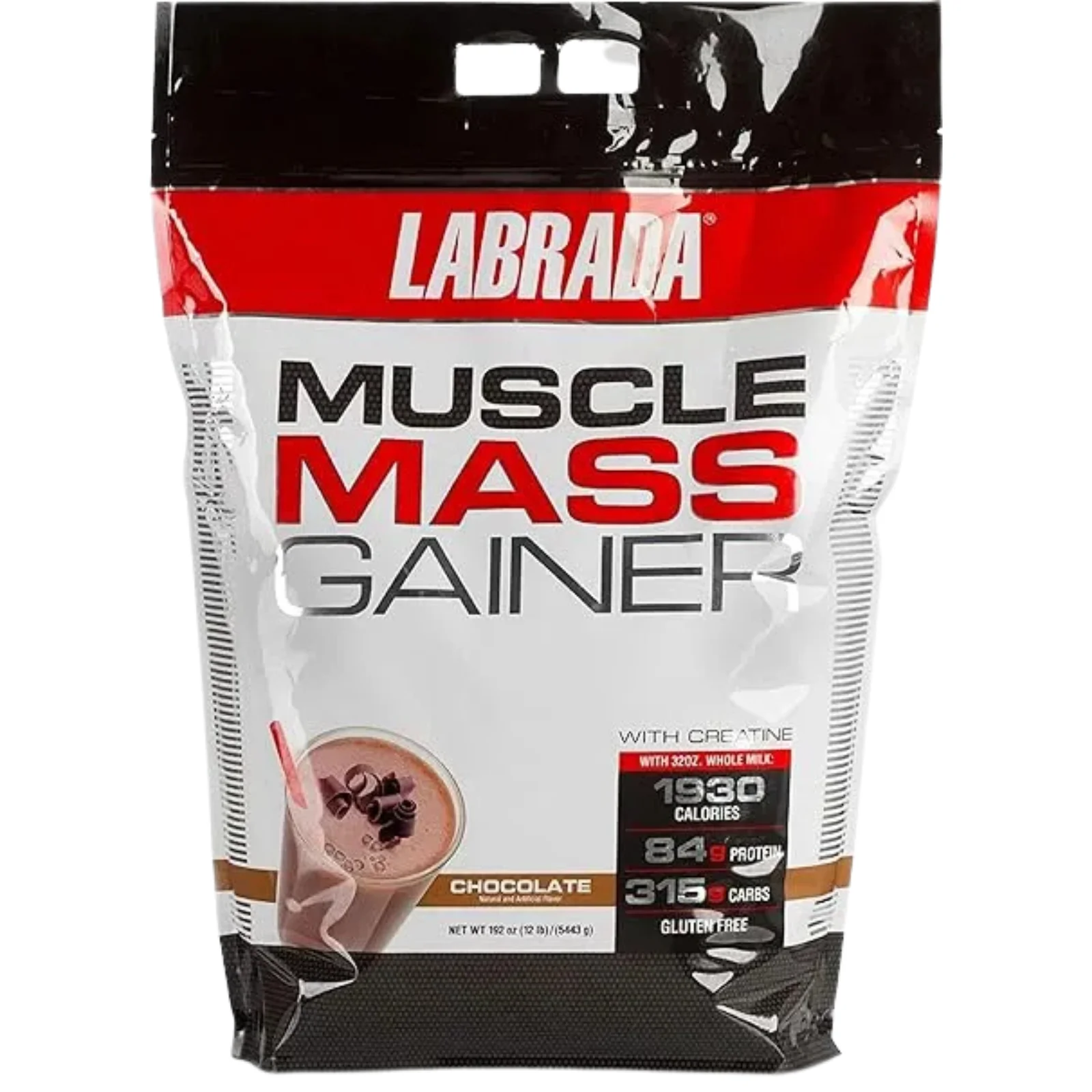muscle mass gainer 12 lbs labrada envia suplementos chocolate