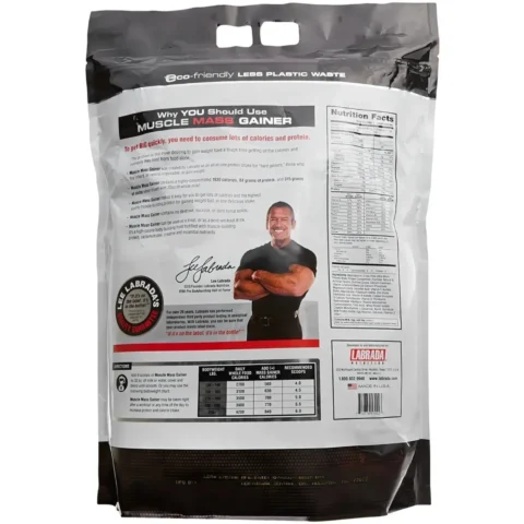 muscle mass gainer 12 lbs labrada envia suplementos sf