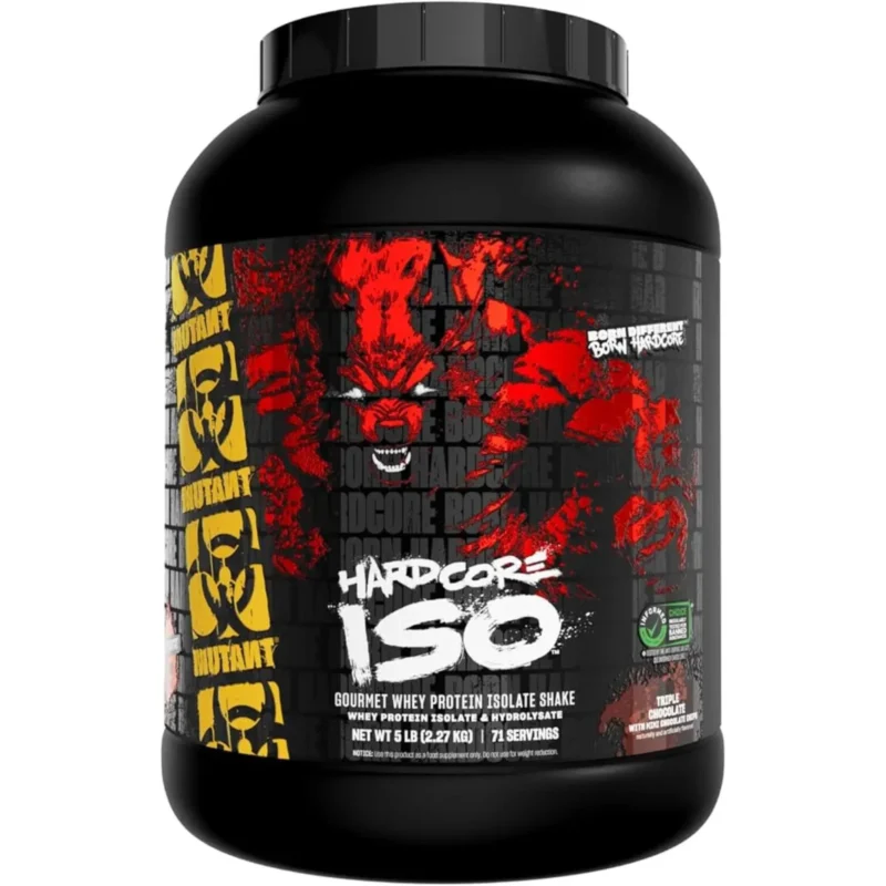 mutant hardcore iso 5 lbs chocolate envia suplementos