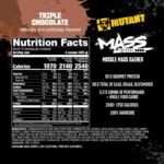 mutant mass XXXTREME 2500 6 lbs banner envia suplementos sf